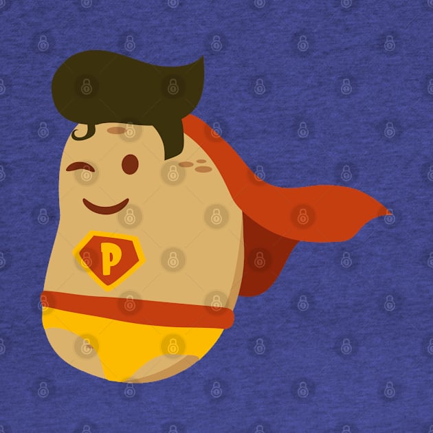 Superhero Potato by LemoBoy